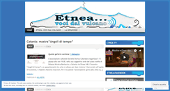 Desktop Screenshot of etneavocidalvulcano.com