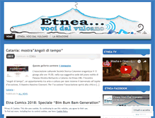 Tablet Screenshot of etneavocidalvulcano.com